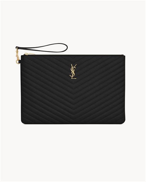 ysl document bag|CASSANDRE MATELASSÉ document holder IN LEATHER.